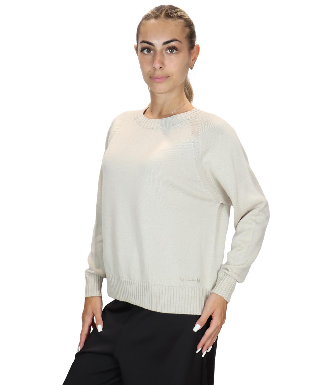 Mm Maglia Sabbia da Donna
