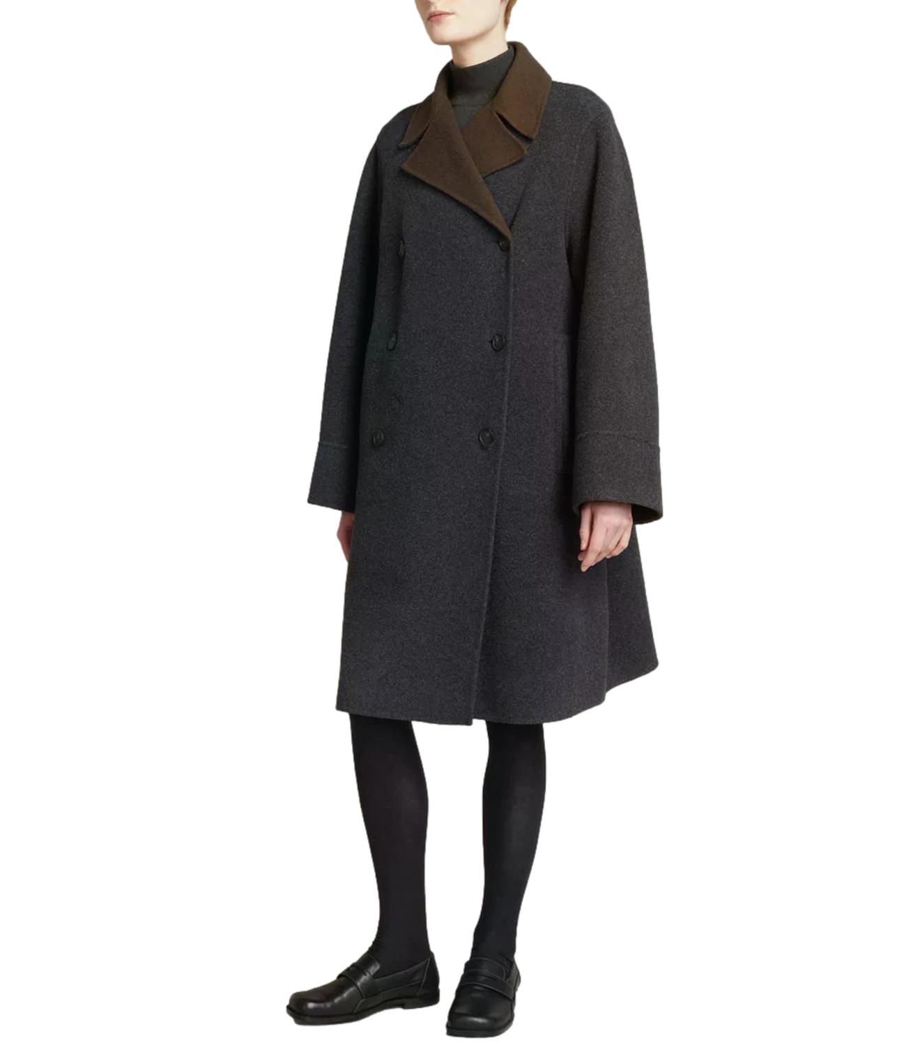 MM Cappotto Mmltartina Antracite Donna