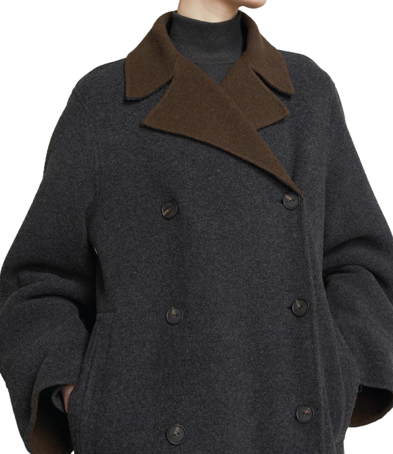 MM Cappotto Mmltartina Antracite Donna