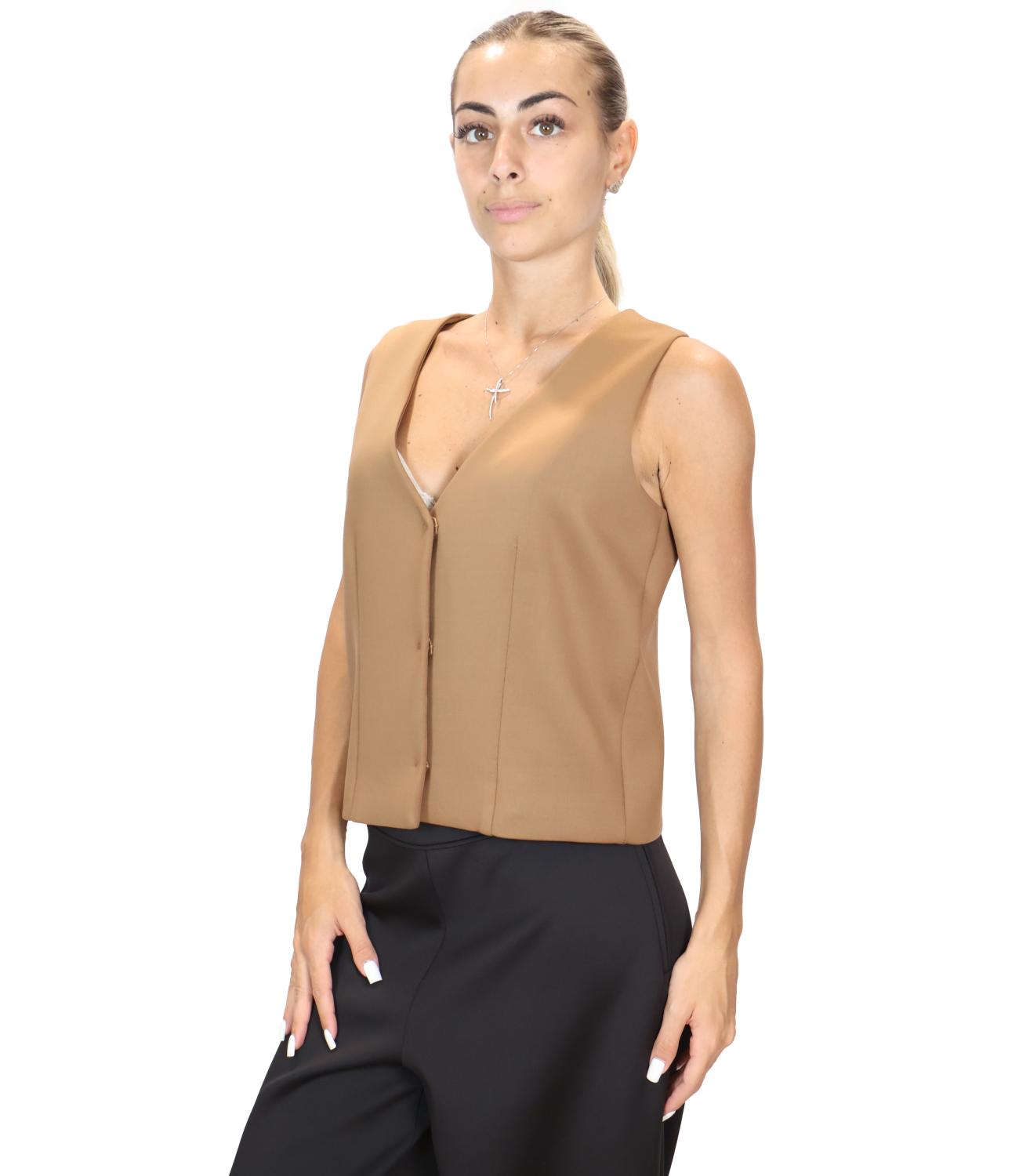 Mm Giacca Nocciola da Donna