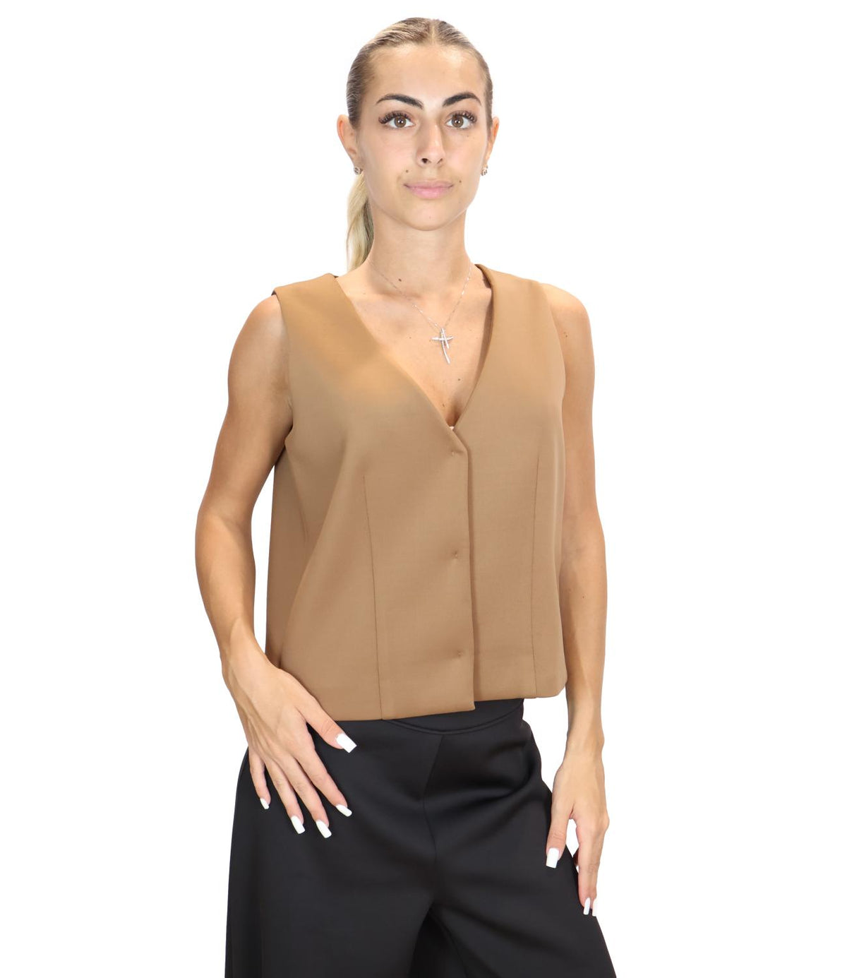 Mm Giacca Nocciola da Donna