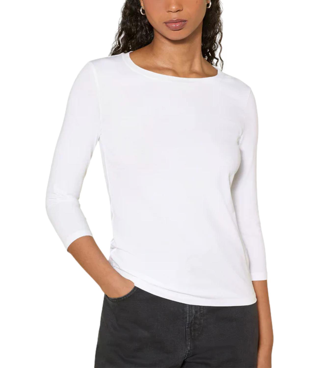 Mm Top Bianco Ottico da Donna