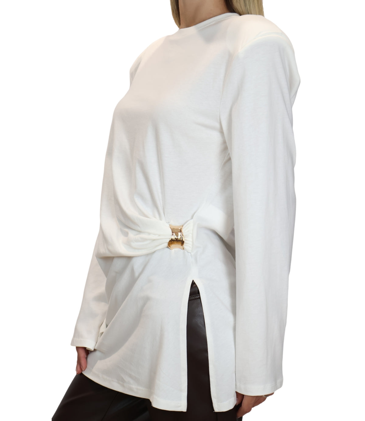 Motel Maglia Panna da Donna