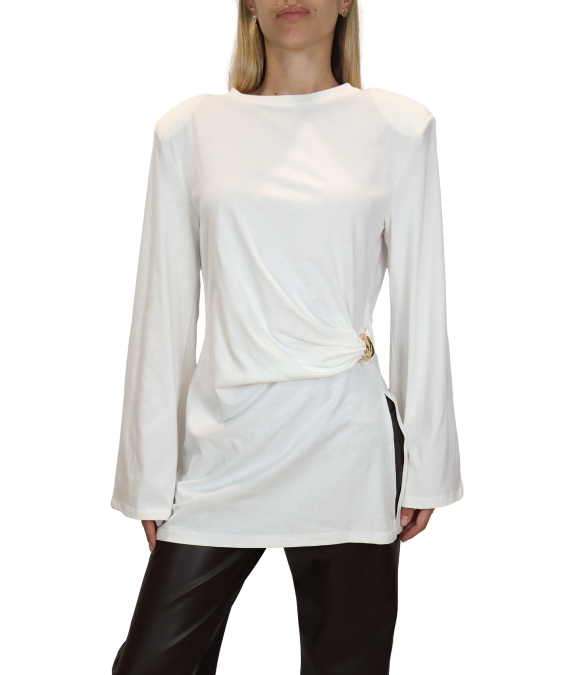 Motel Maglia Panna da Donna