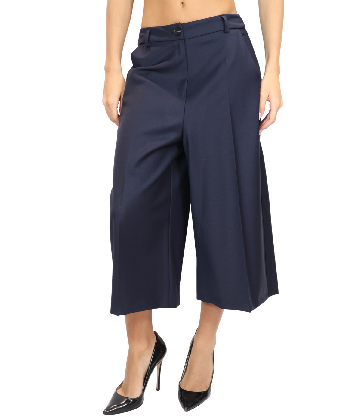 Motel Pantalone Blu da Donna