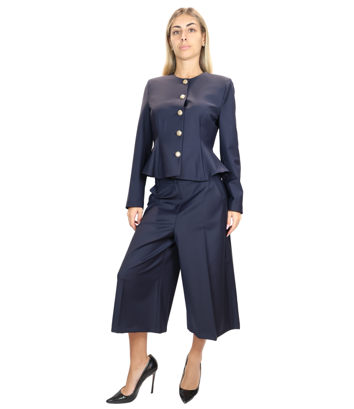 Motel Pantalone Blu da Donna