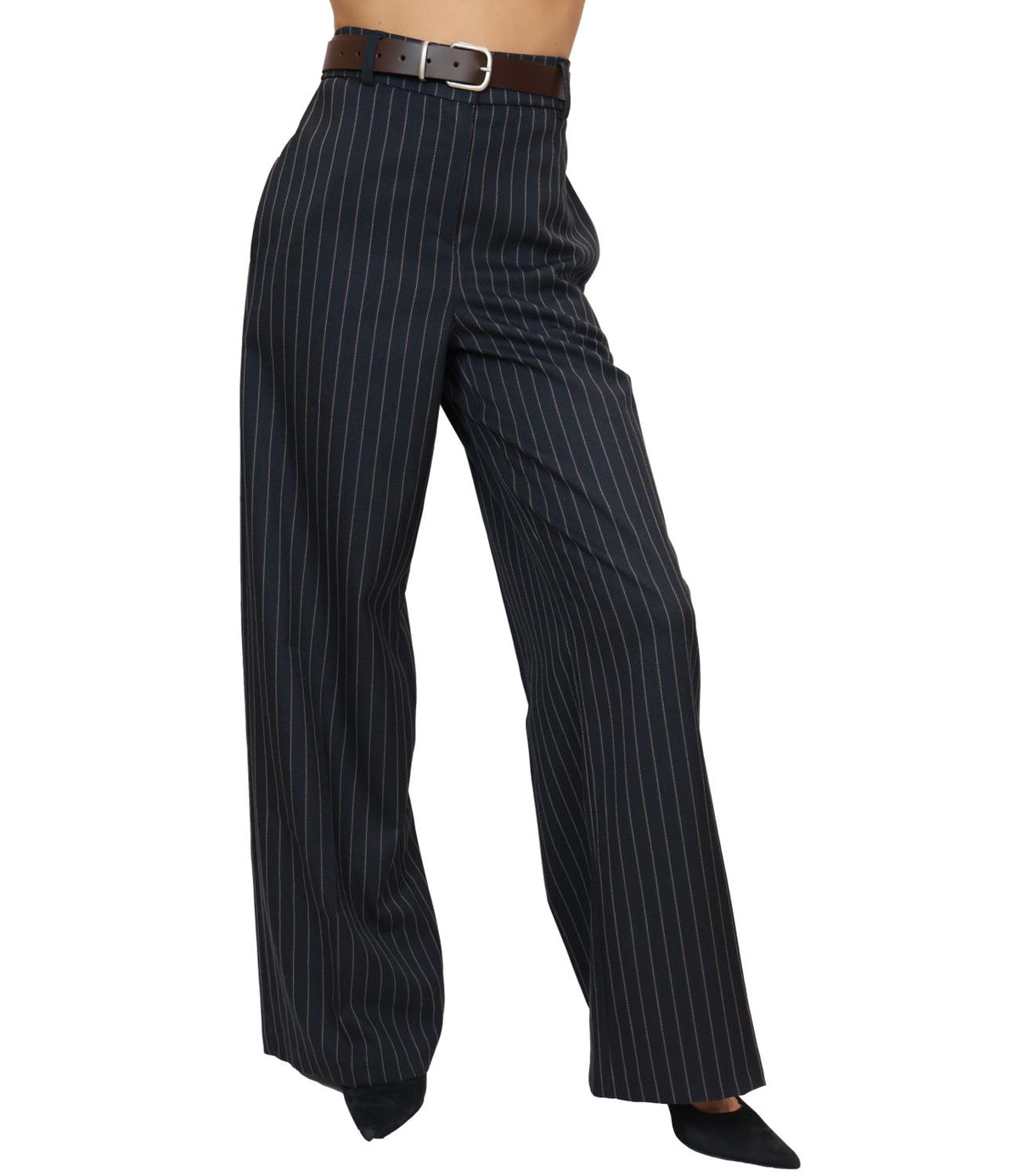 Motel Pantalone Blu da Donna