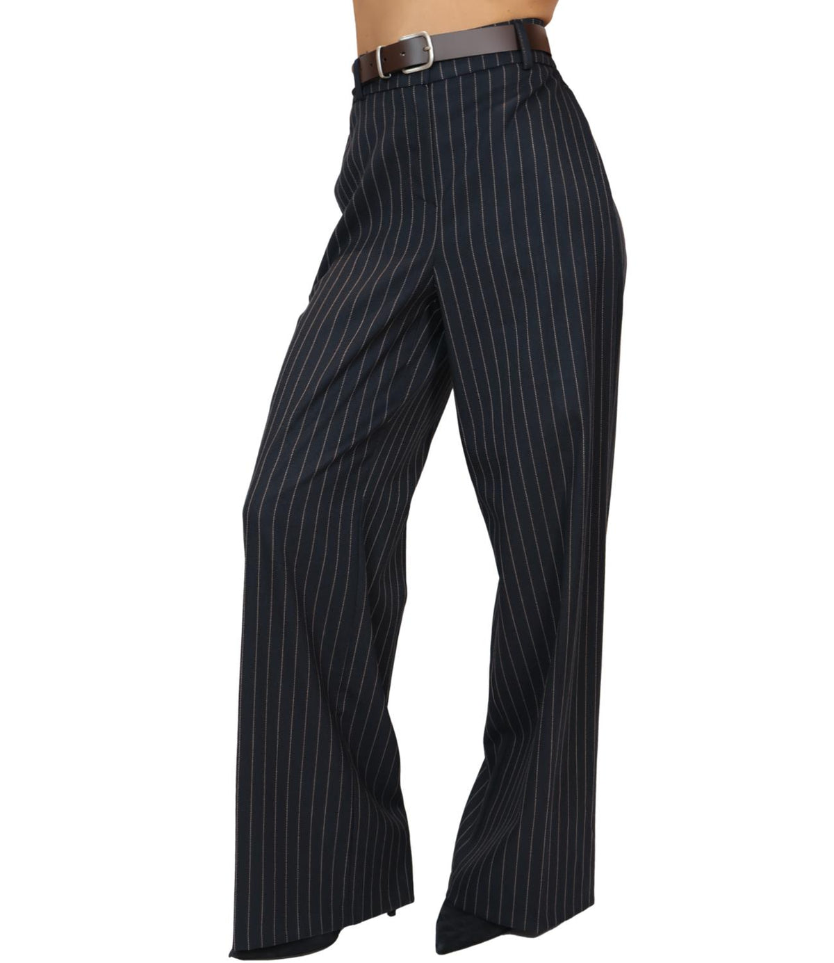 Motel Pantalone Blu da Donna