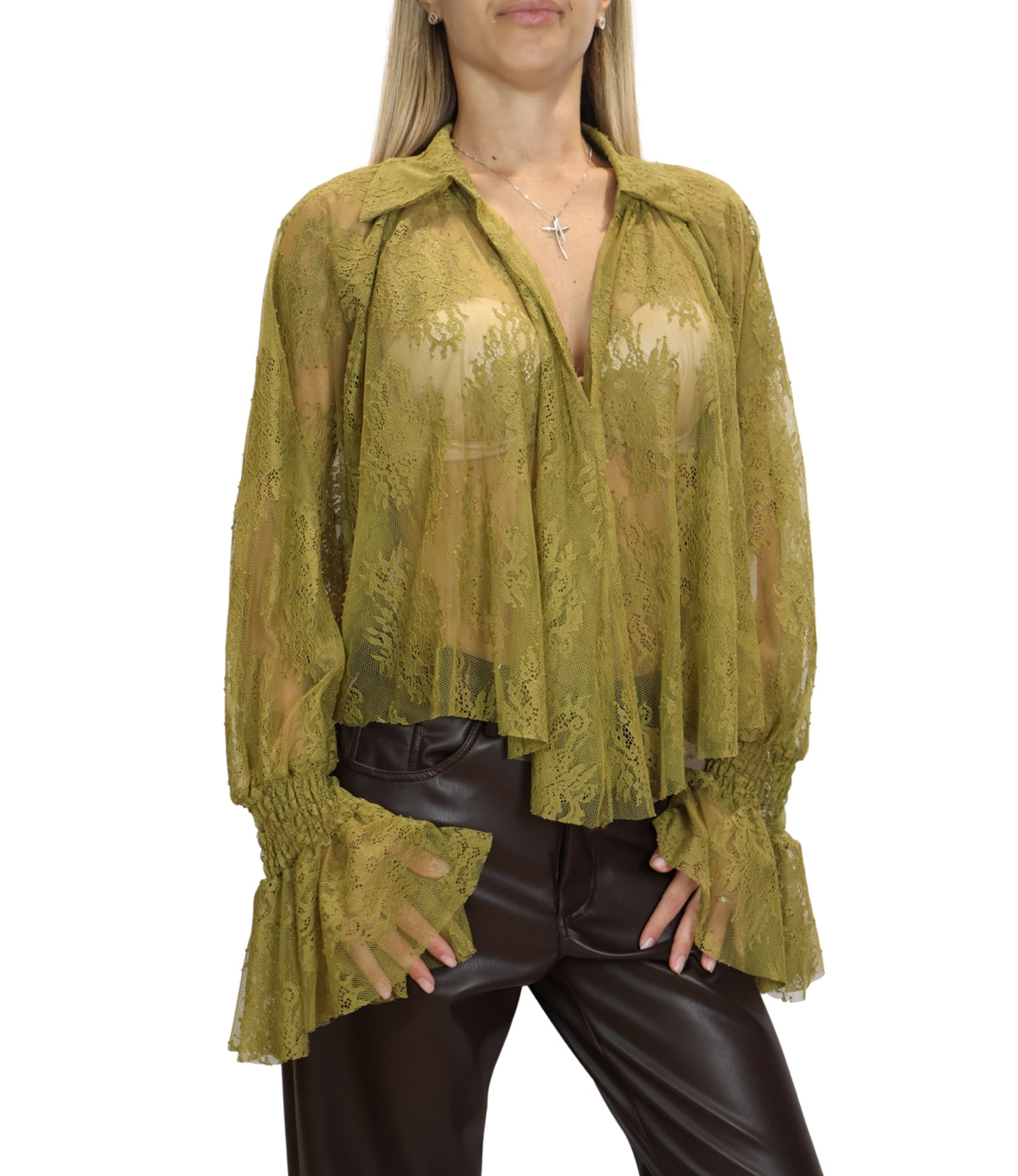 Motel Camicia Olio da Donna