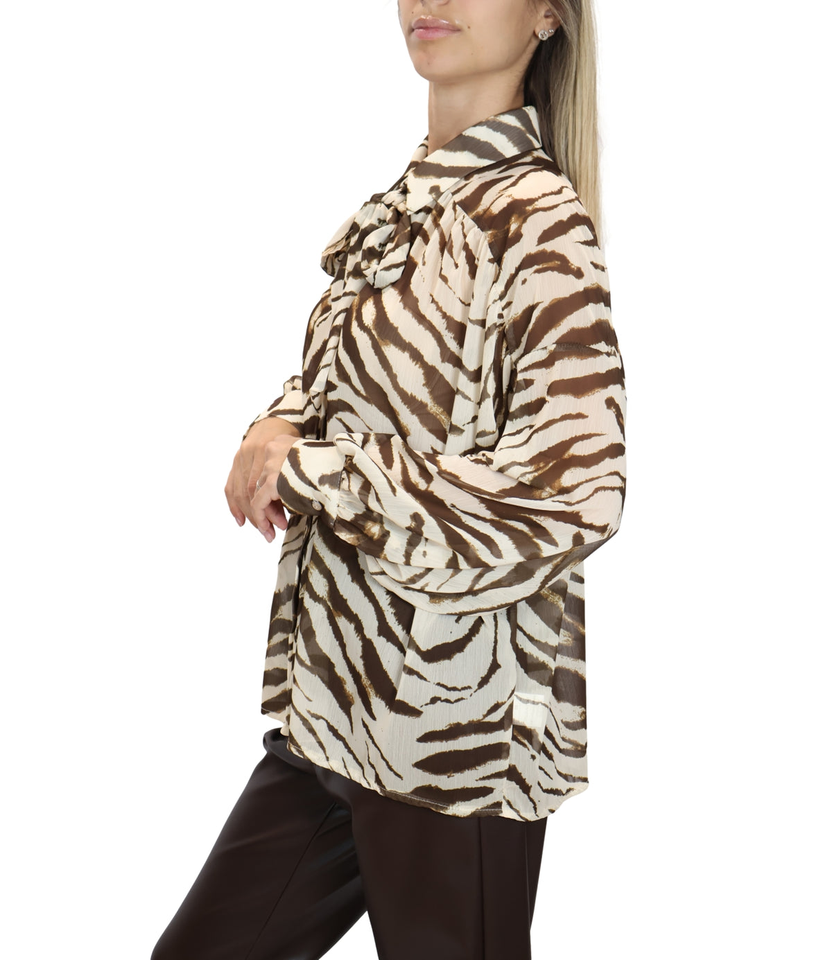 Motel Camicia Zebra da Donna