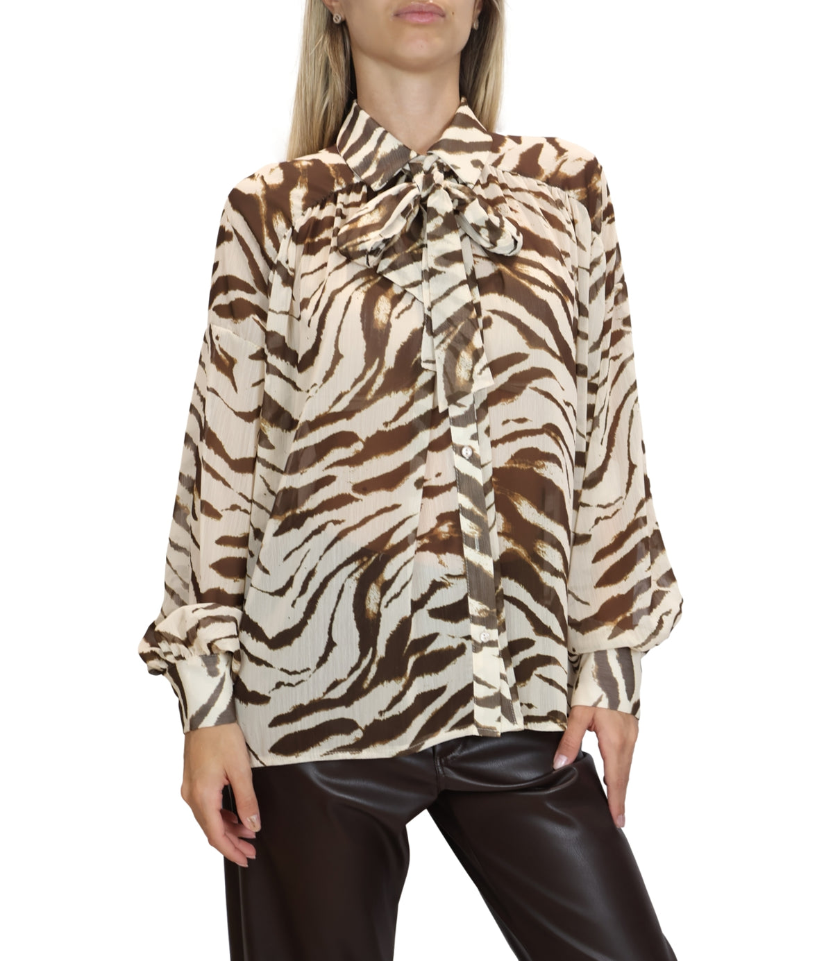 Motel Camicia Zebra da Donna