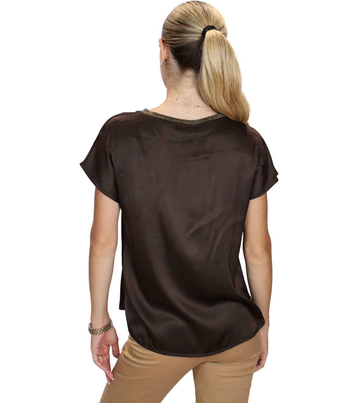Motel Blusa Moka da Donna