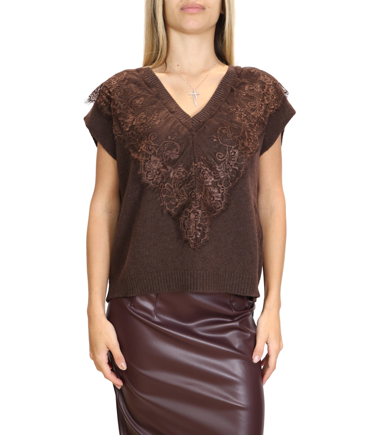 Motel Gilet Moro da Donna