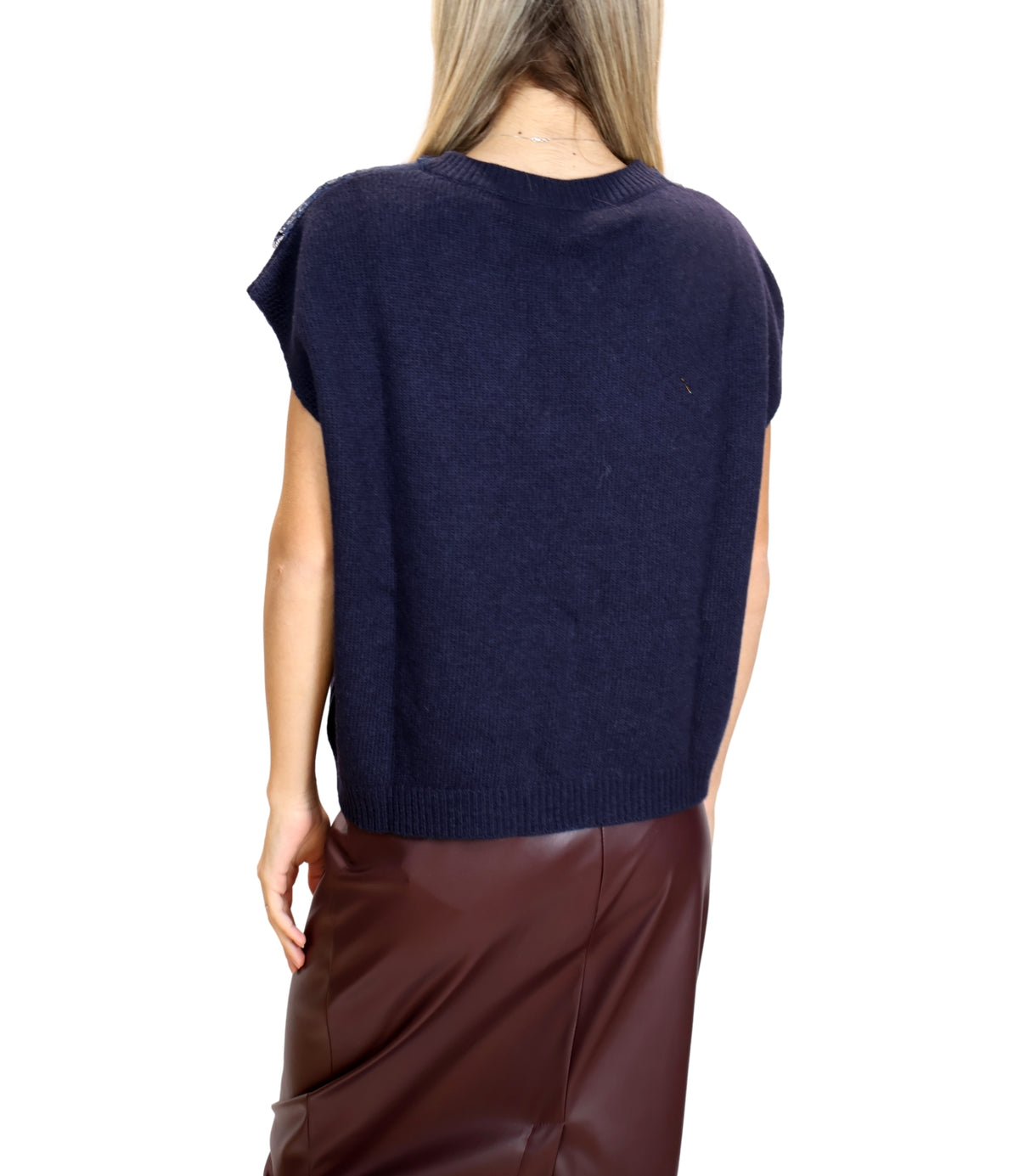 Motel Gilet Blu da Donna