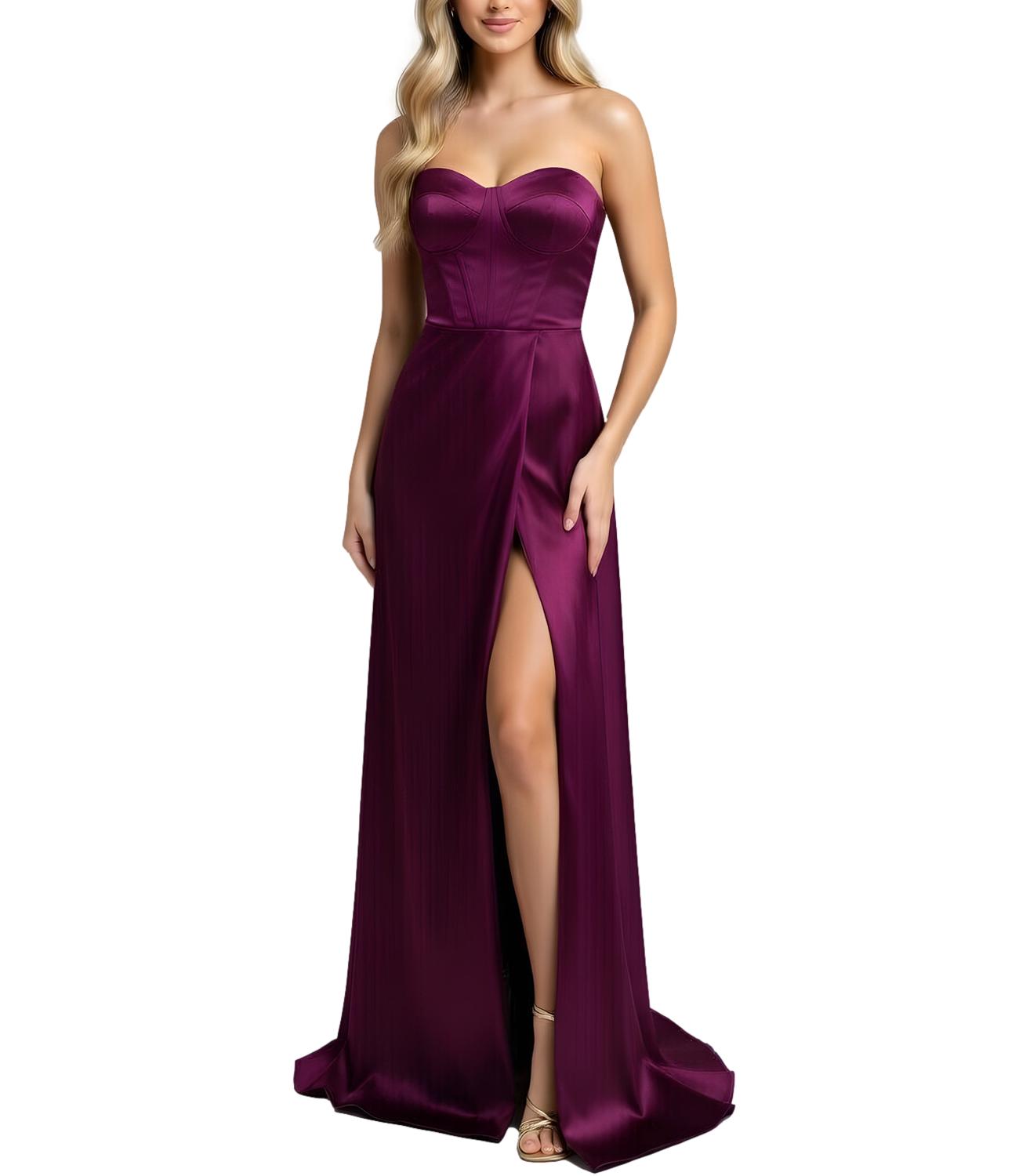 Nadine Abito Aubergine da Donna