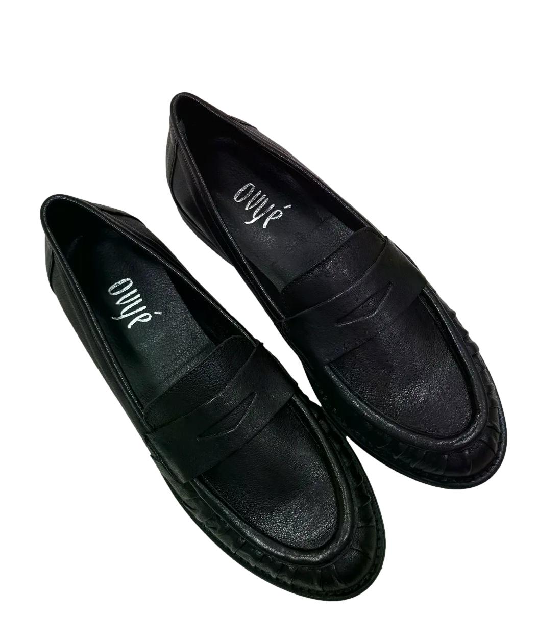 Ovye' Mocassino Nero da Donna