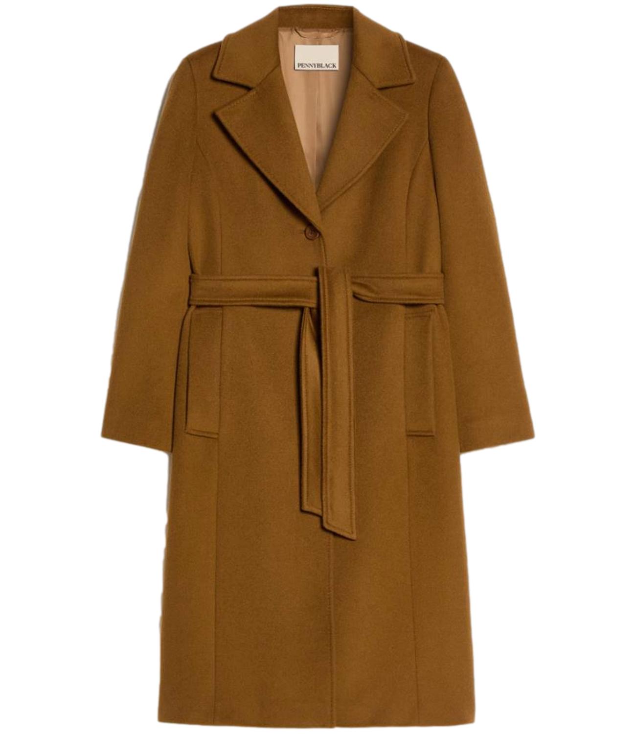 Penny Black Cappotto Tabacco da Donna