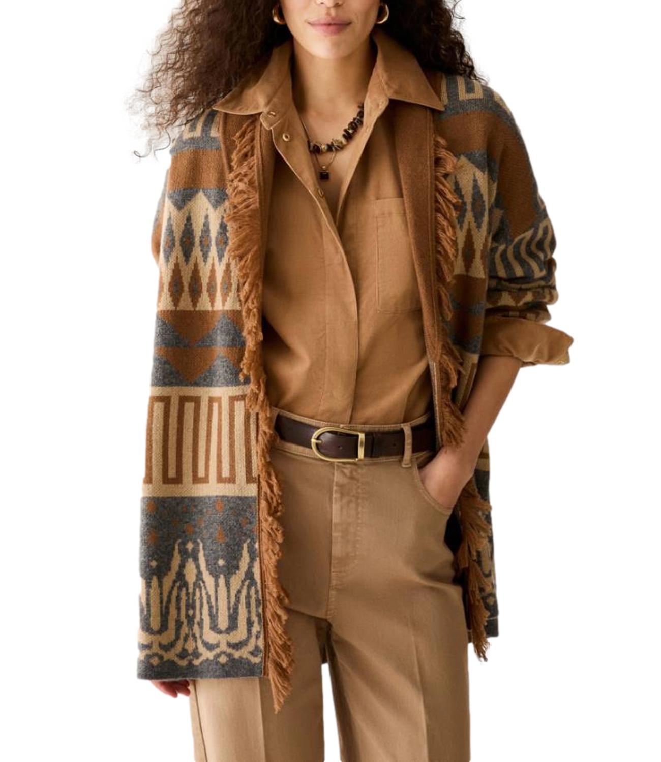Penny Black Cardigan Tabacco da Donna