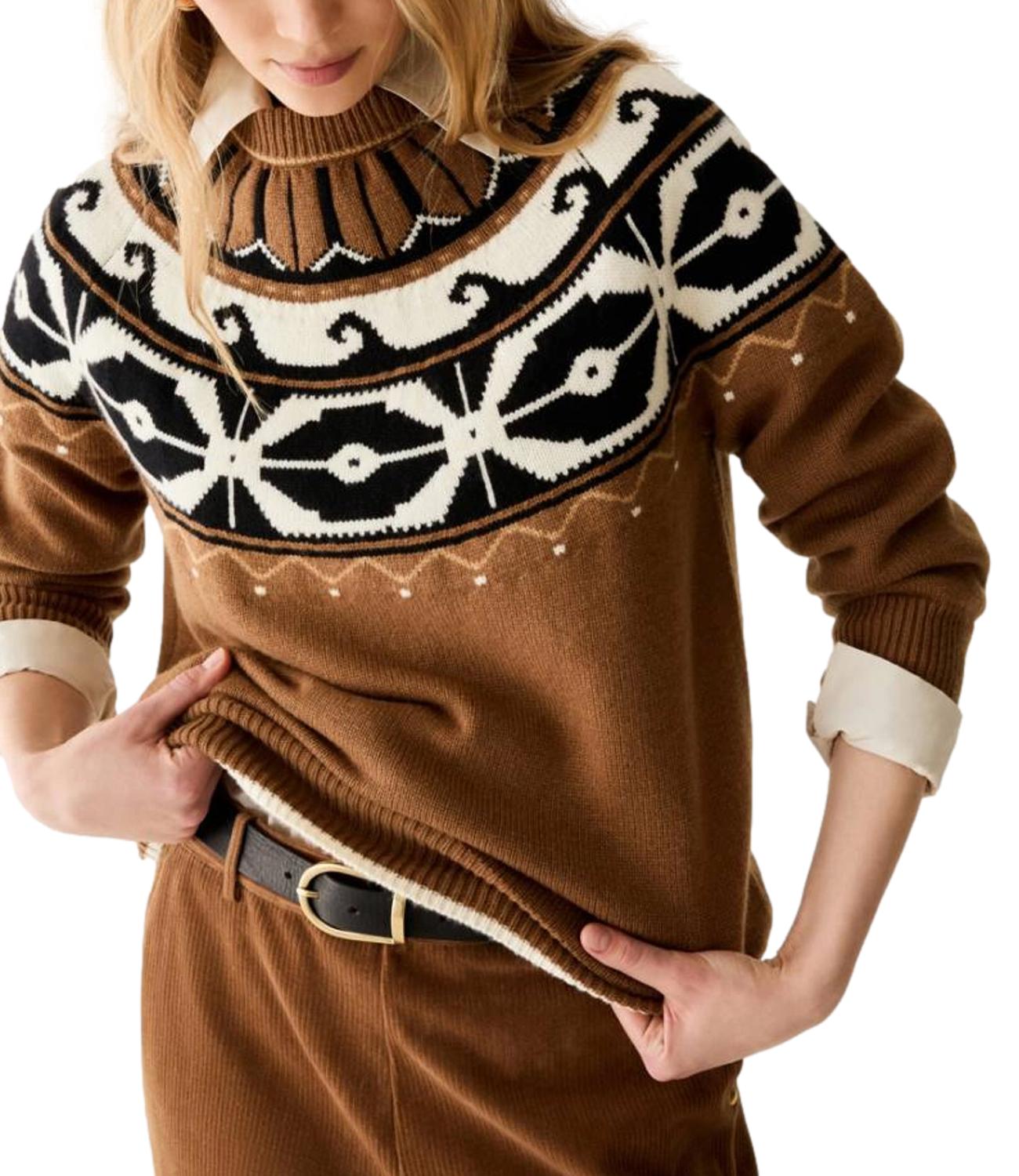 Penny Black Maglia Tabacco da Donna