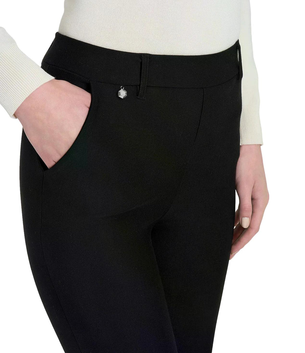 Ragno Pantalone Nero da Donna