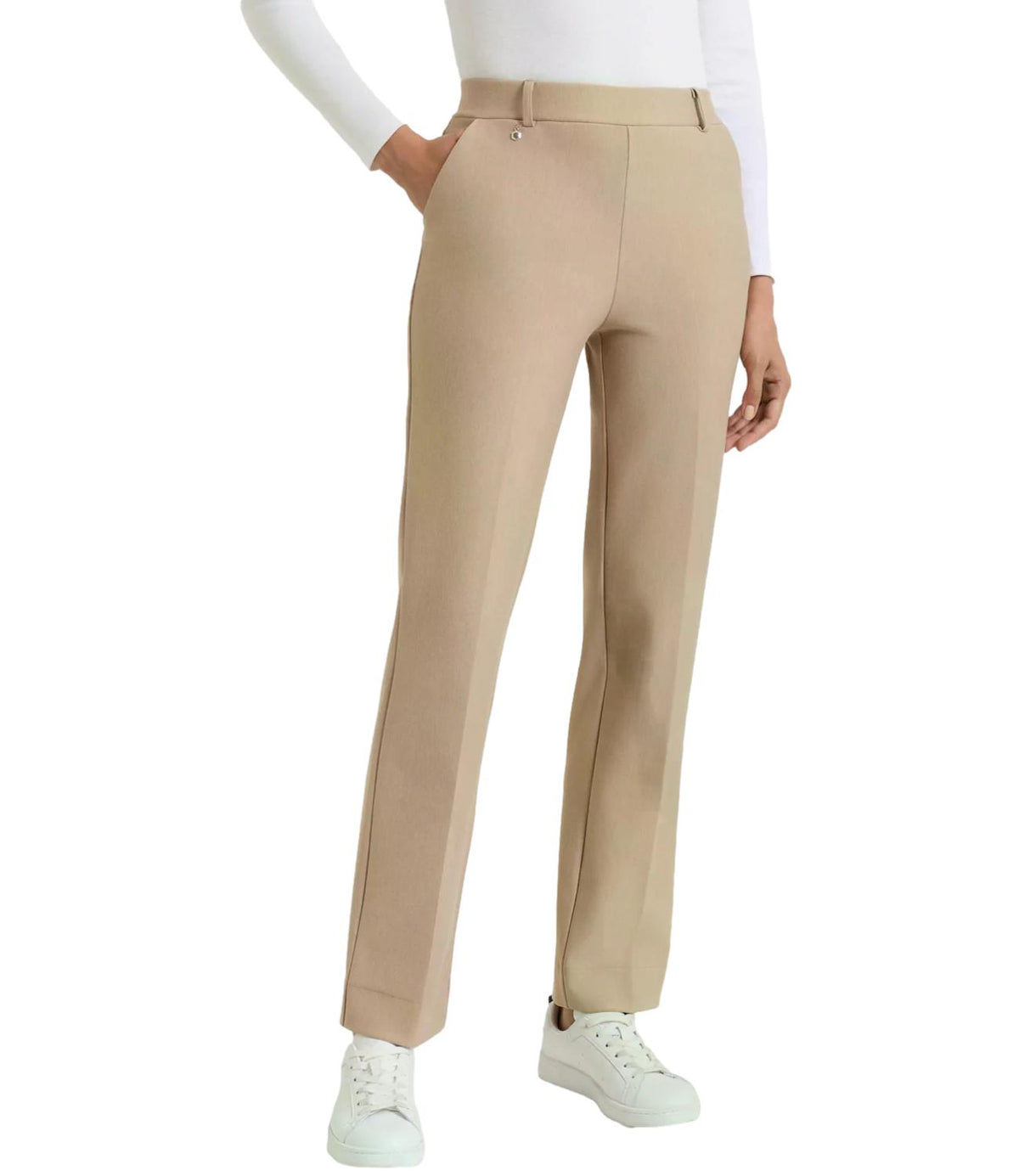 Ragno Pantalone Cammello Mel. da Donna