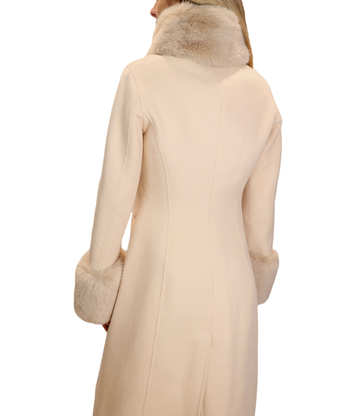 Silence Limited Cappotto Cream da Donna