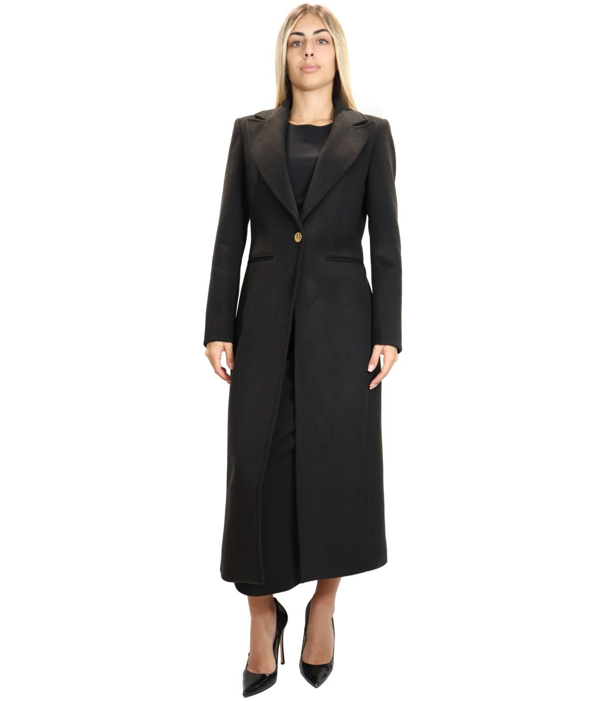 Silence Limited Cappotto Black da Donna