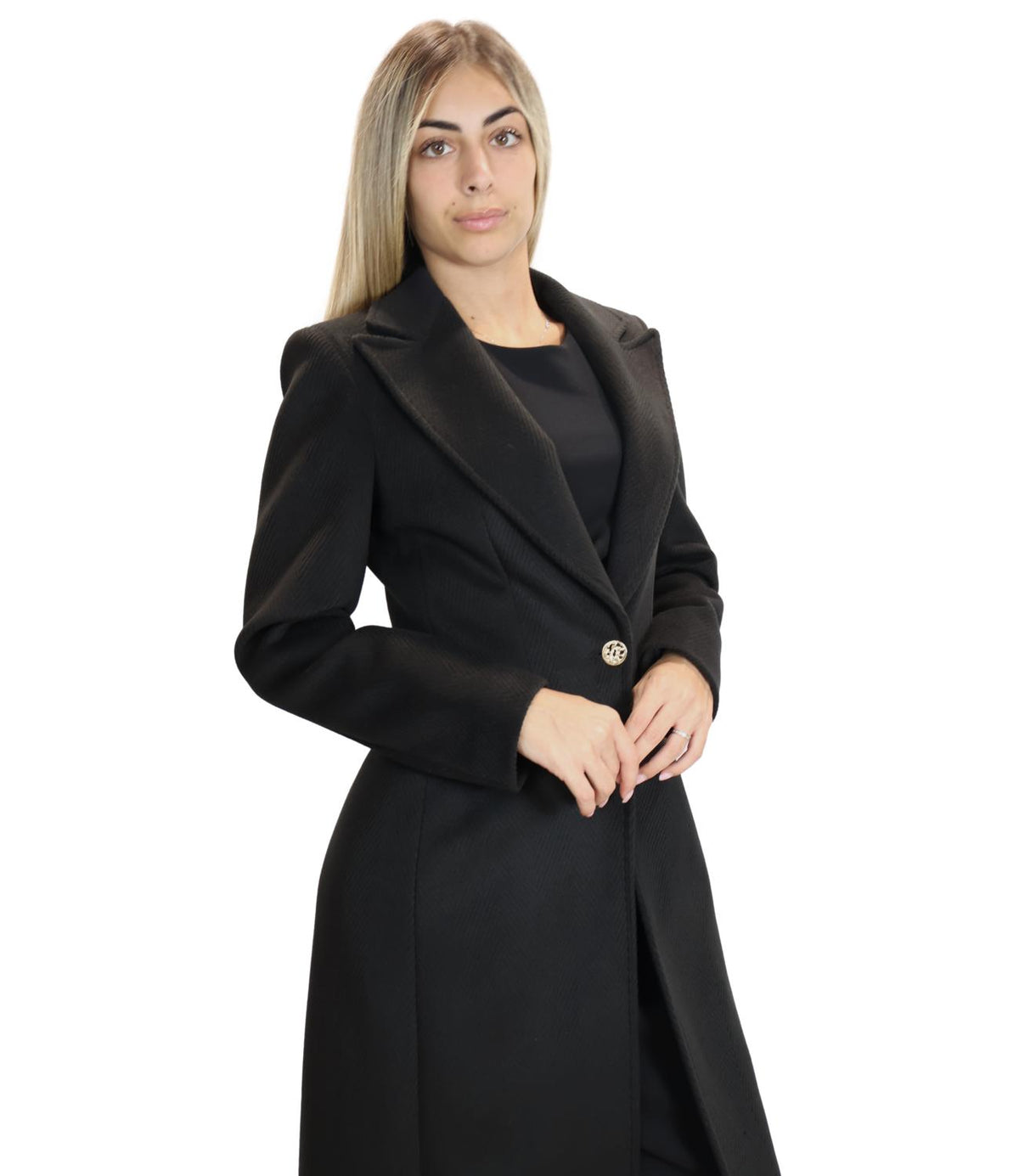 Silence Limited Cappotto Black da Donna