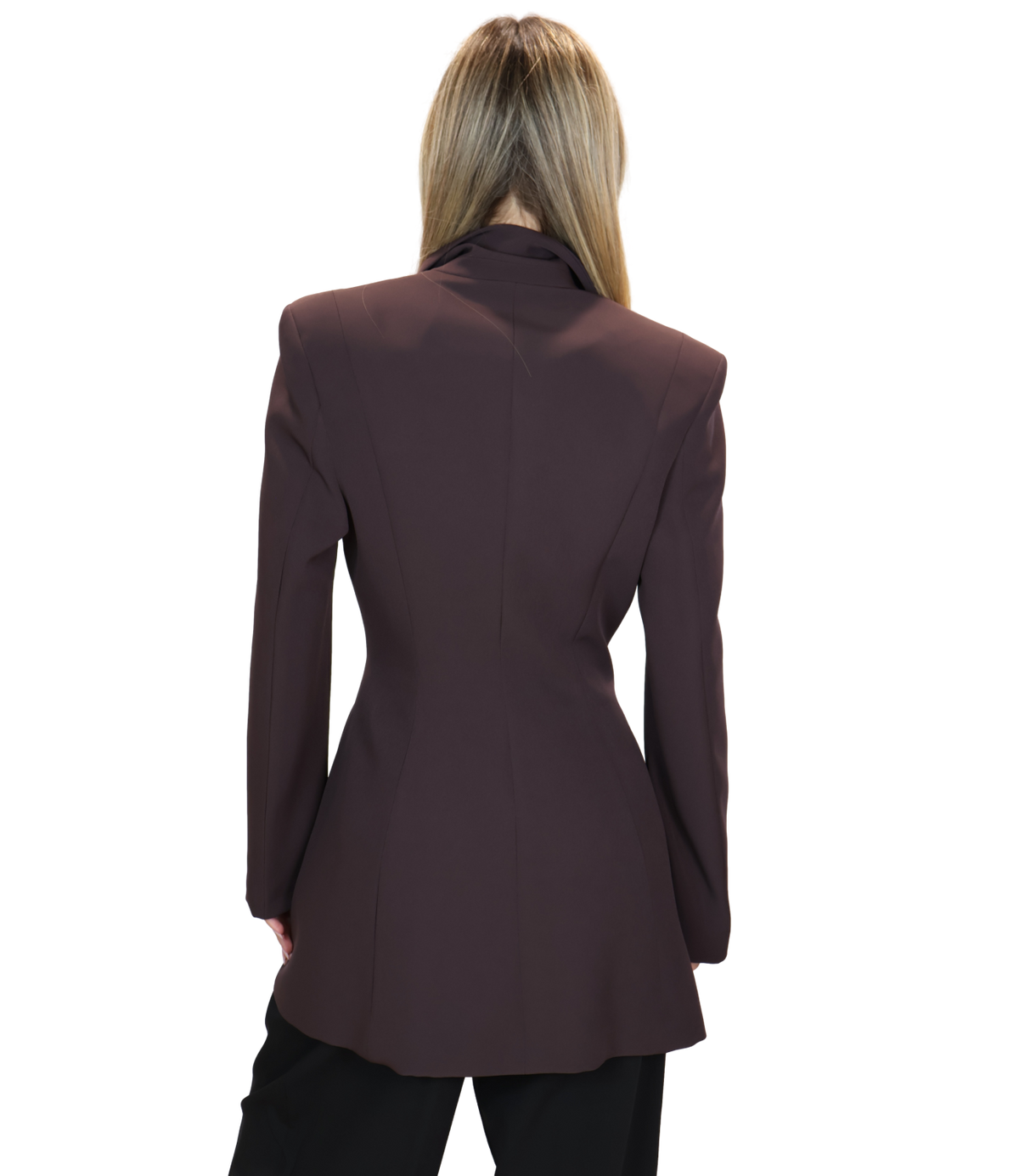 Silence Limited Blazer Choco Wine da Donna