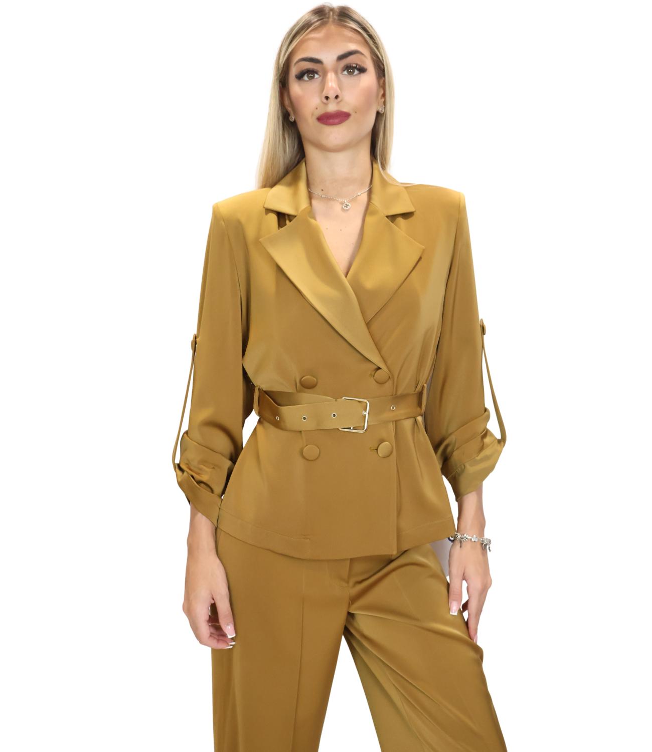 Silence Limited Giacca Bronze da Donna