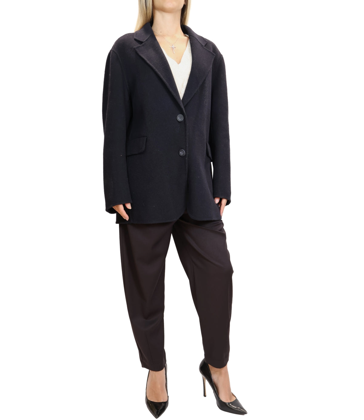 Silence Limited Giacca Navy da Donna