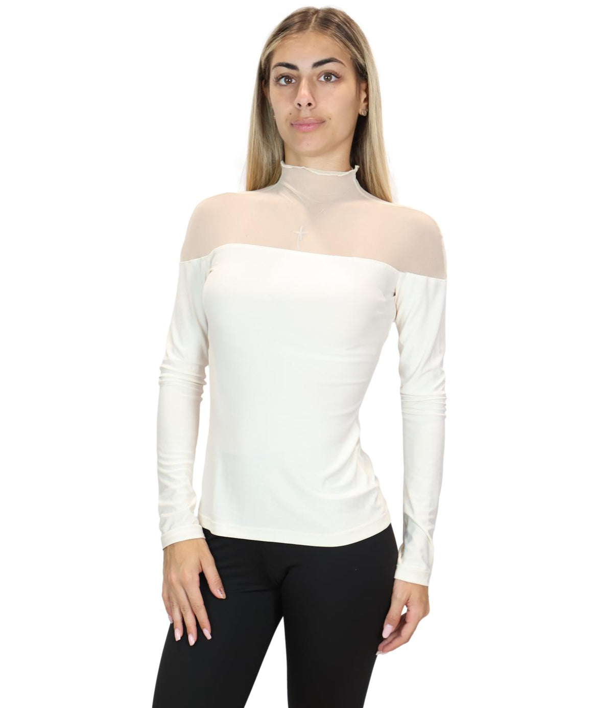 Silence Limited T-Shirt Milk da Donna