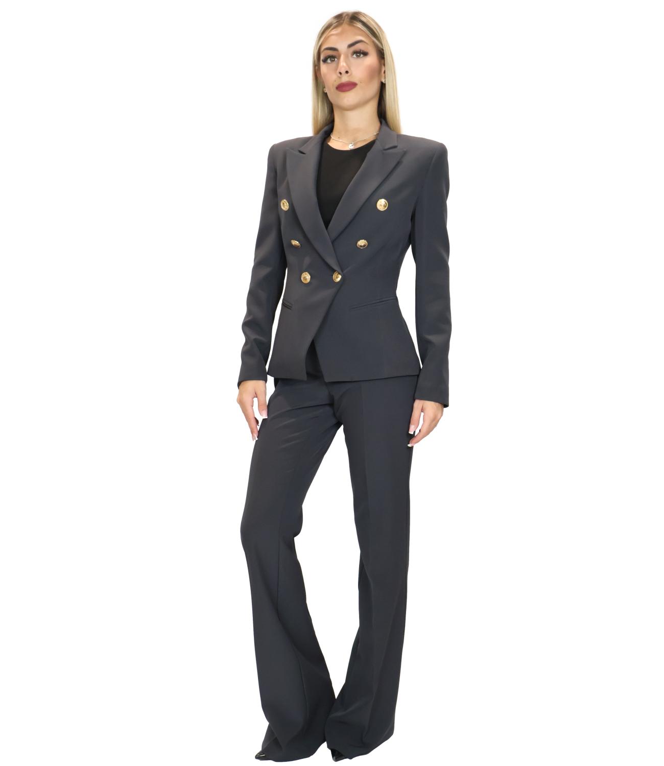 Silence Limited Pantalone Dark Grey da Donna
