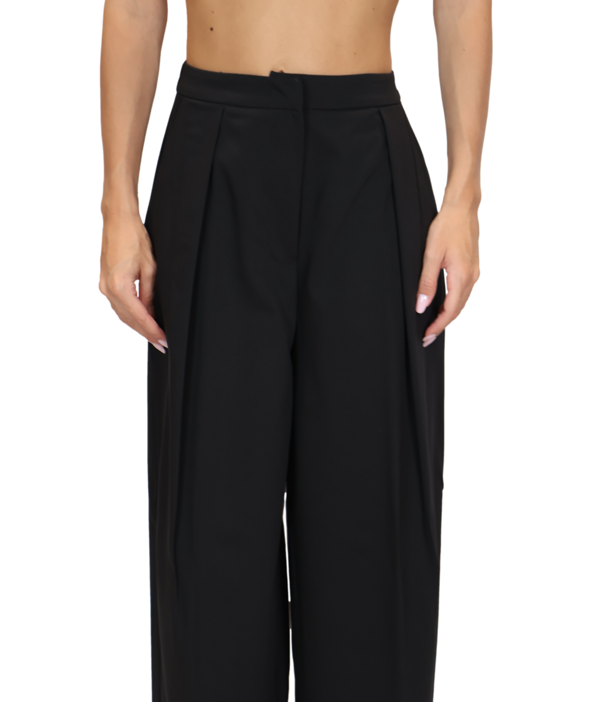 Silence Limited Pantalone Black da Donna