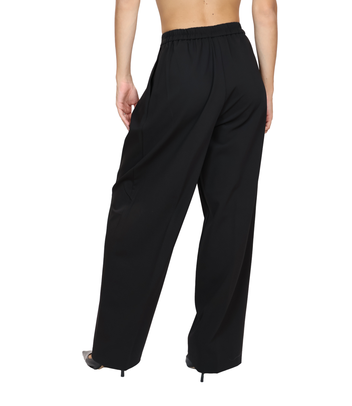 Silence Limited Pantalone Black da Donna
