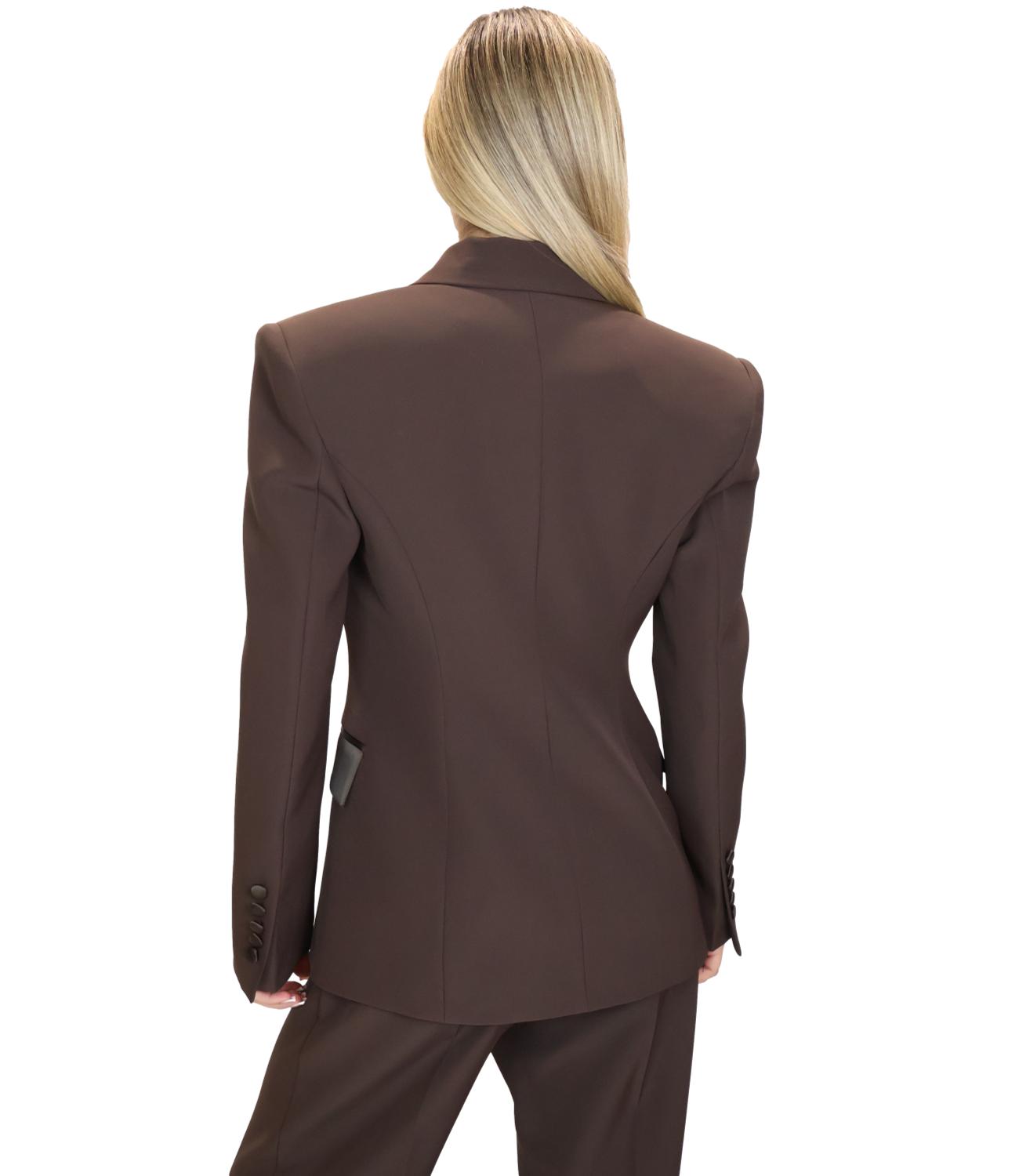 Silence Limited Giacca Dark Brown da Donna