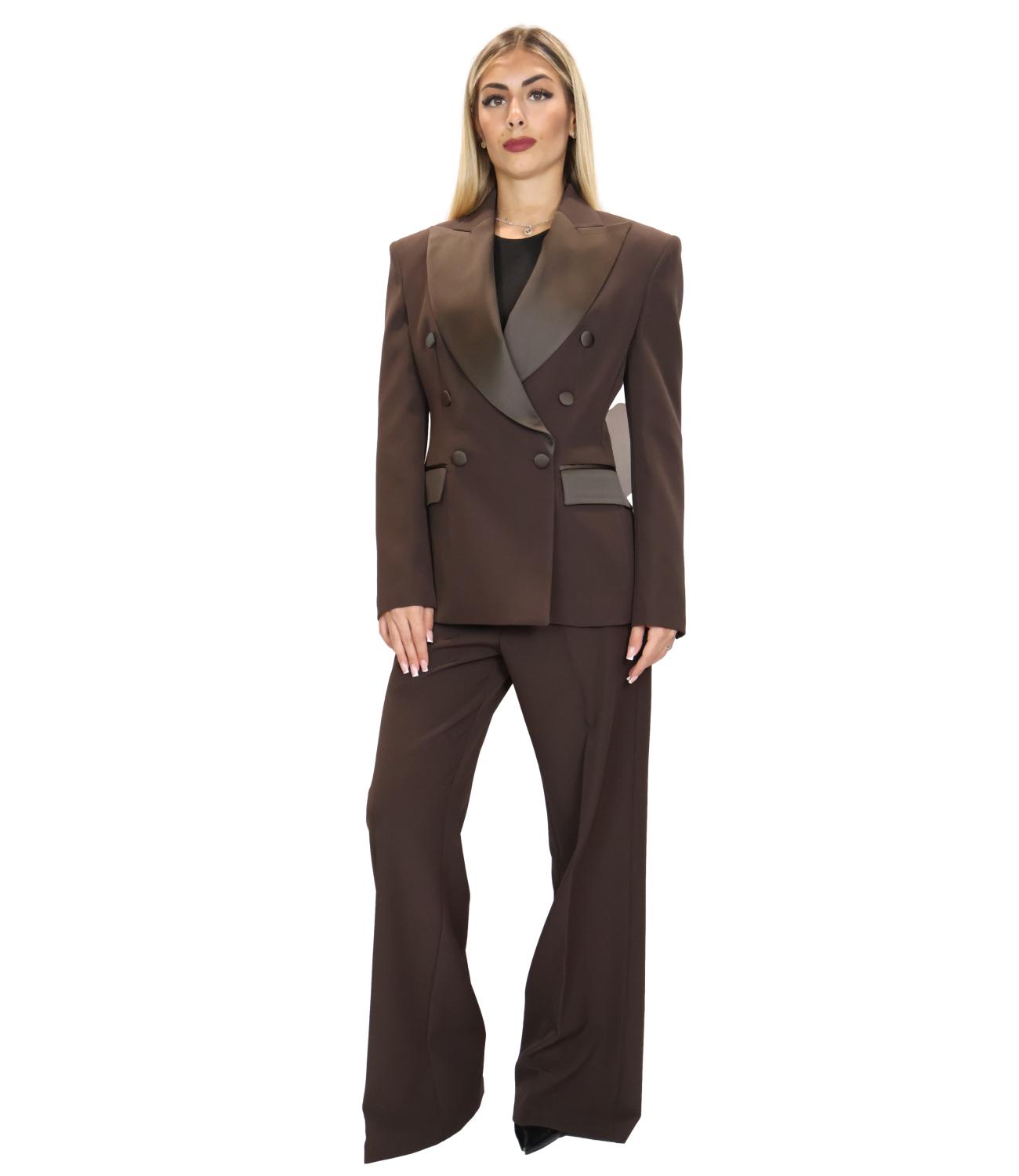 Silence Limited Giacca Dark Brown da Donna
