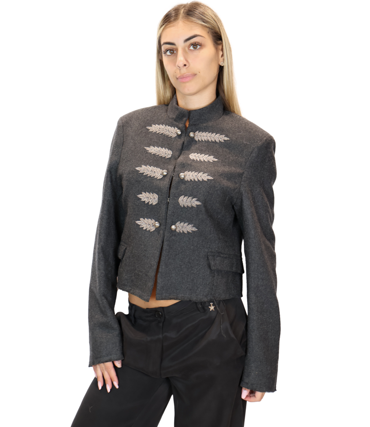 Souvenir Giacca Grigio da Donna