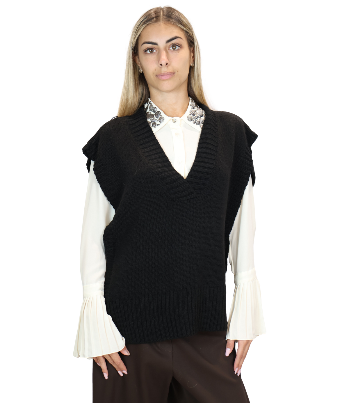 Souvenir Gilet Nero da Donna
