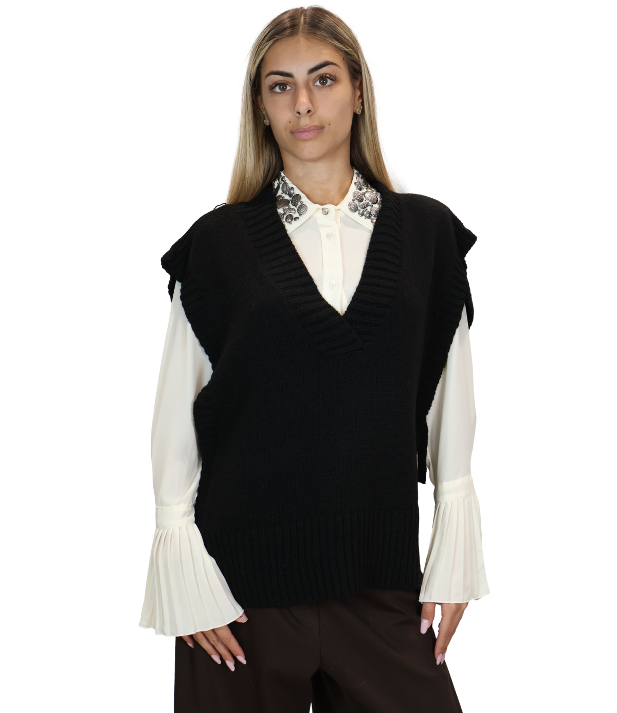 Souvenir Gilet Nero da Donna