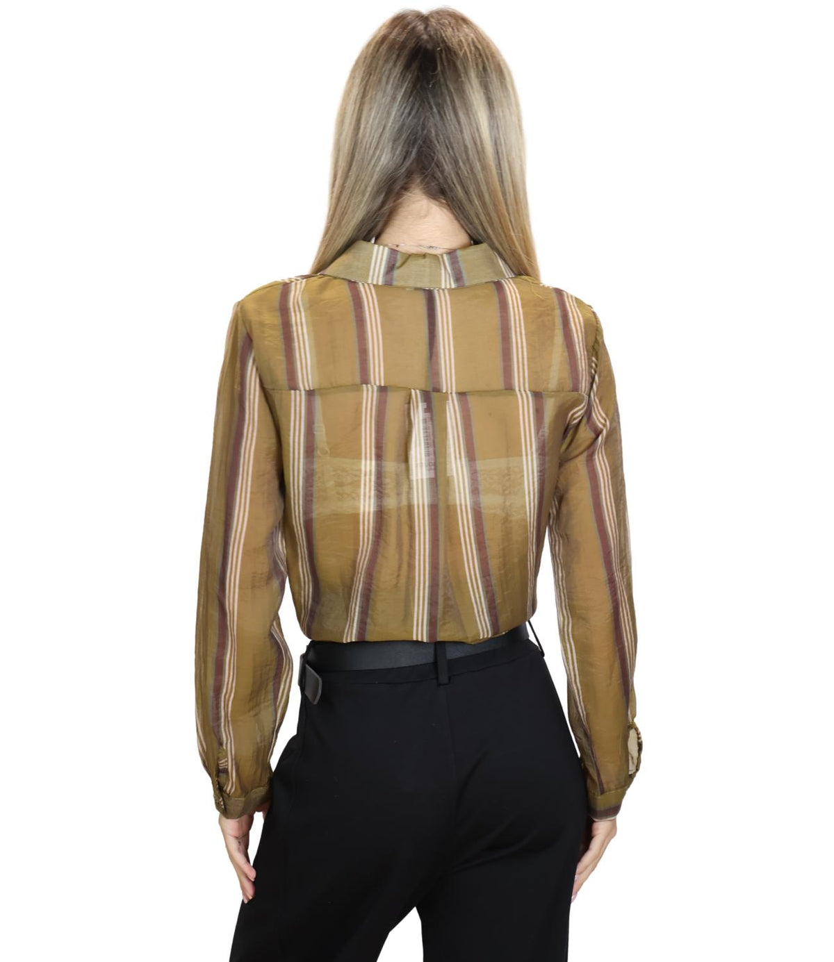 Studio it Camicia Oliva da Donna