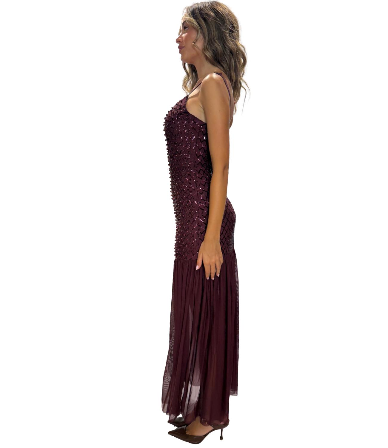 Studio it Abito Bordeaux da Donna