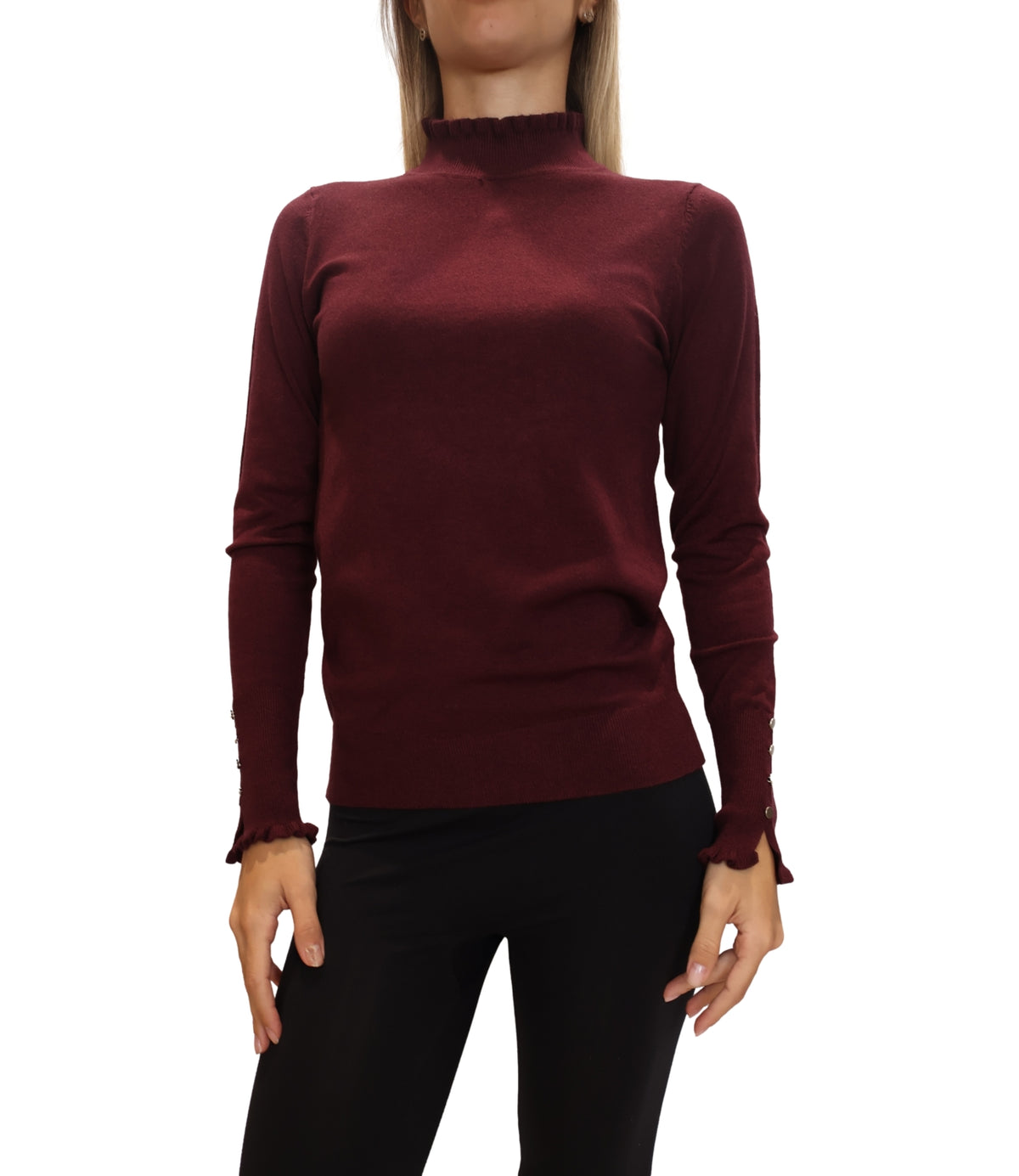 Studio it Maglia Bordeaux da Donna
