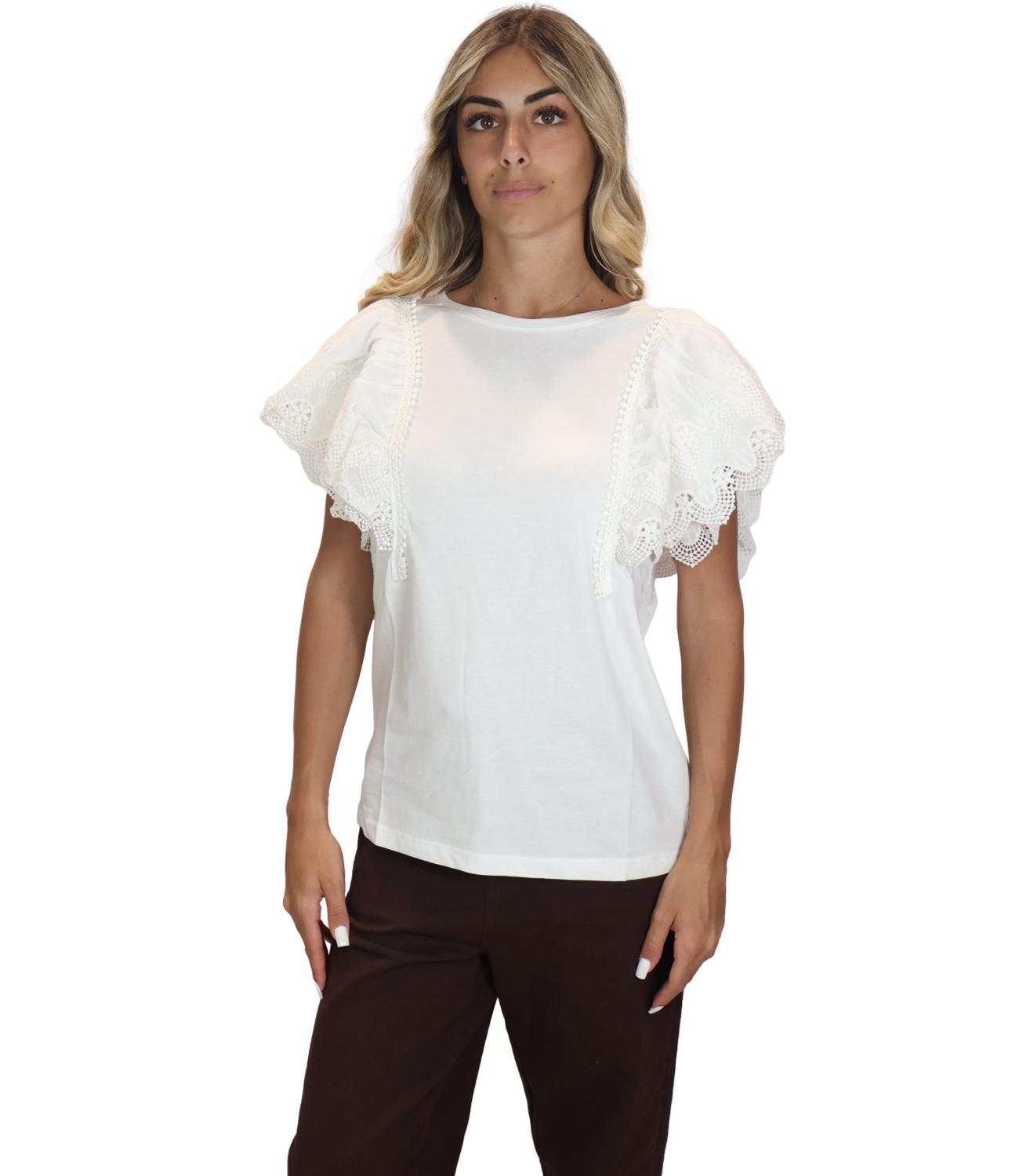 Studio it T-Shirt Latte da Donna