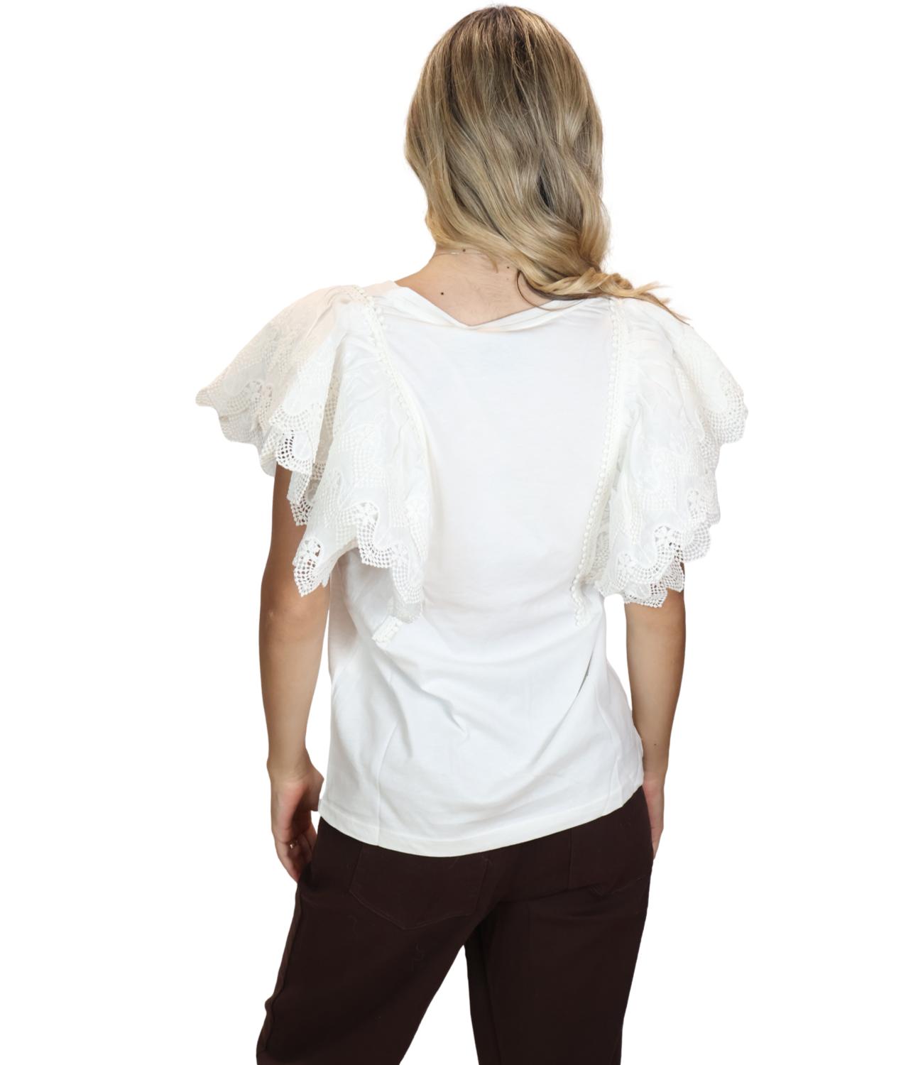 Studio it T-Shirt Latte da Donna