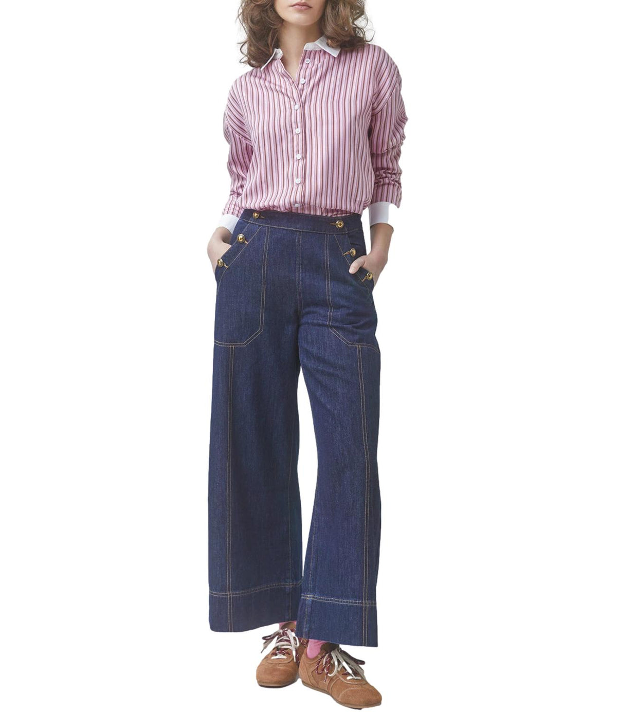 Suncoo Camicia 29-Rose da Donna