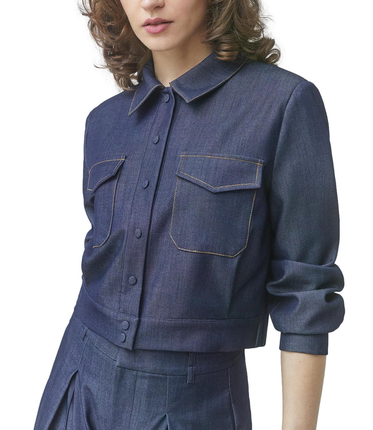 Suncoo Camicia 35-Bleu Brut da Donna