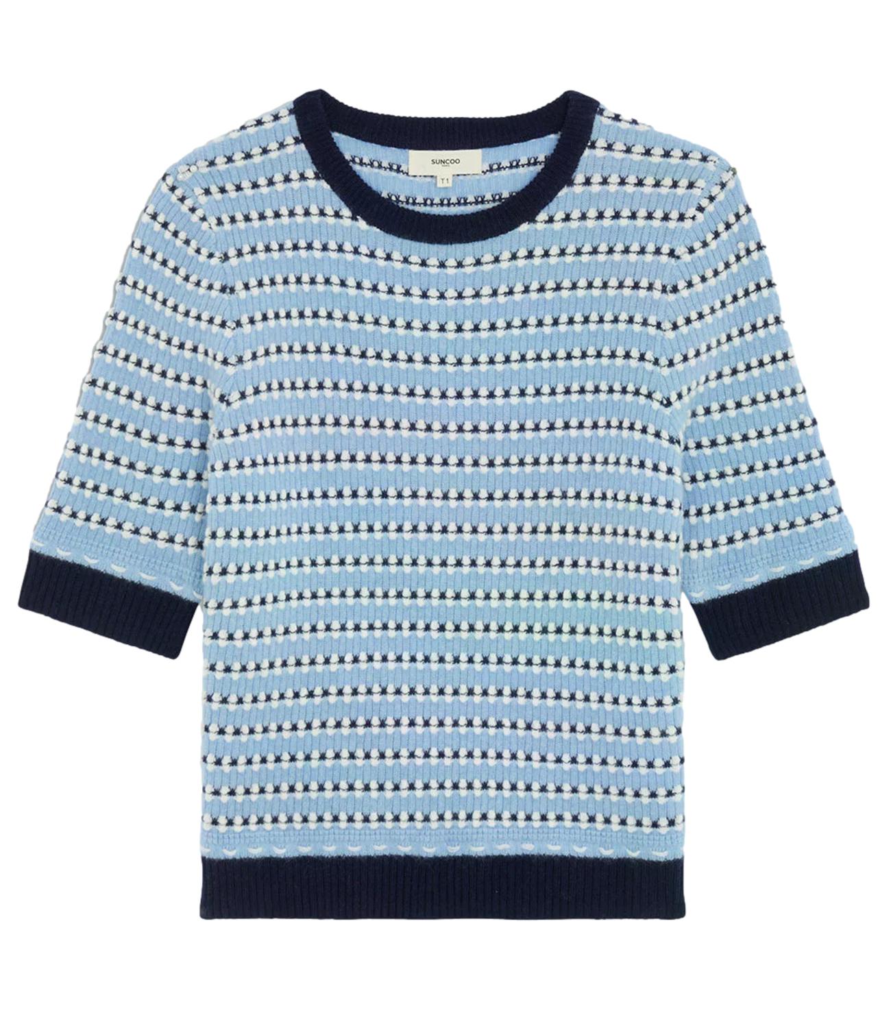 Suncoo Maglia 33-Bleu Ciel da Donna