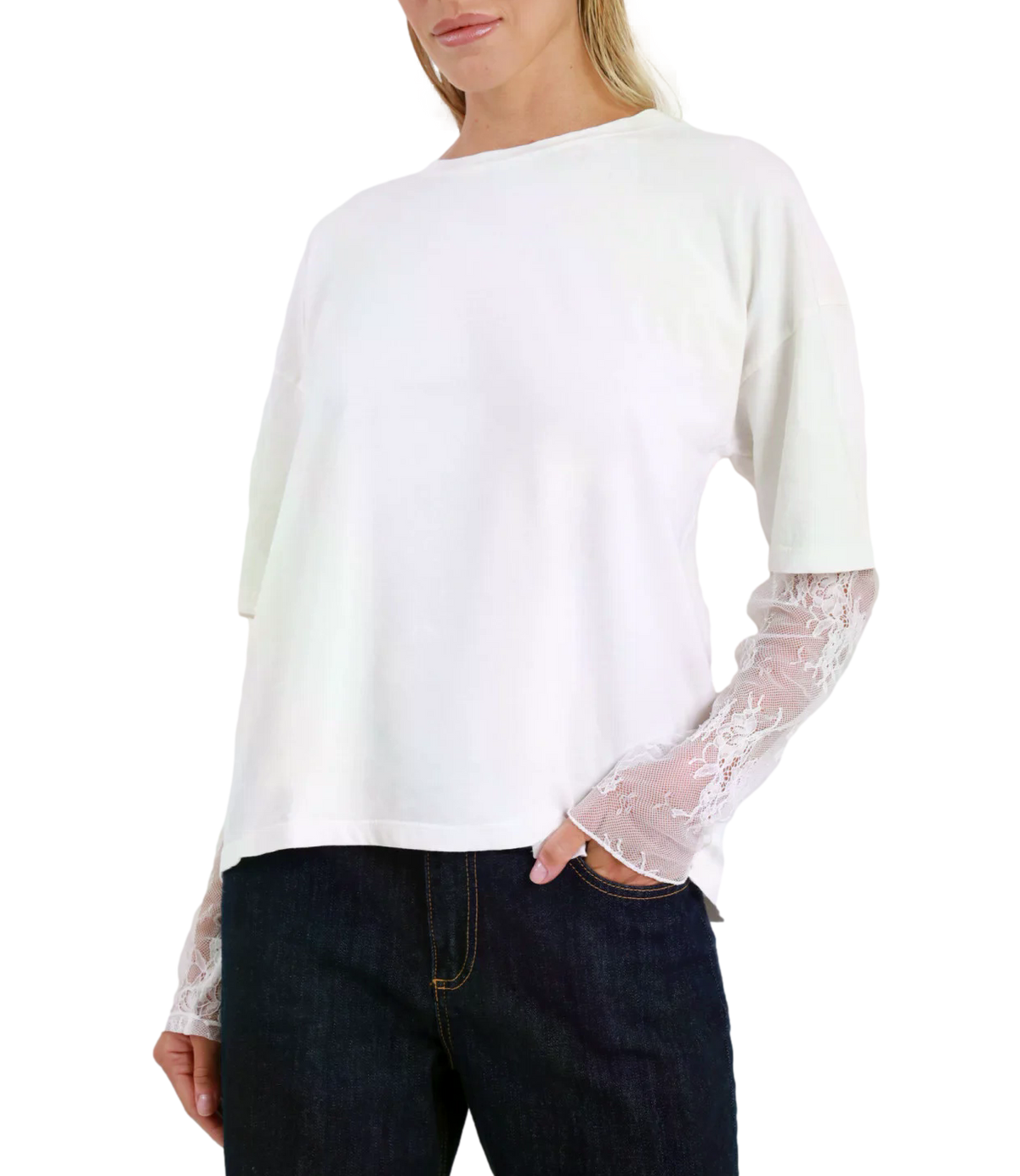 Susy Mix Maglia Latte da Donna
