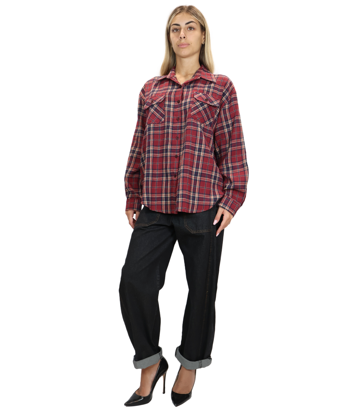 Susy Mix Camicia Rosso da Donna